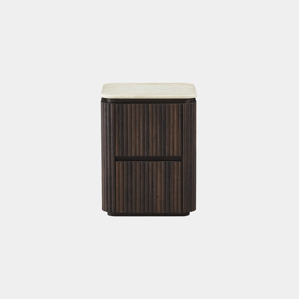 Aurelia - 2 Drawer Bedside Table