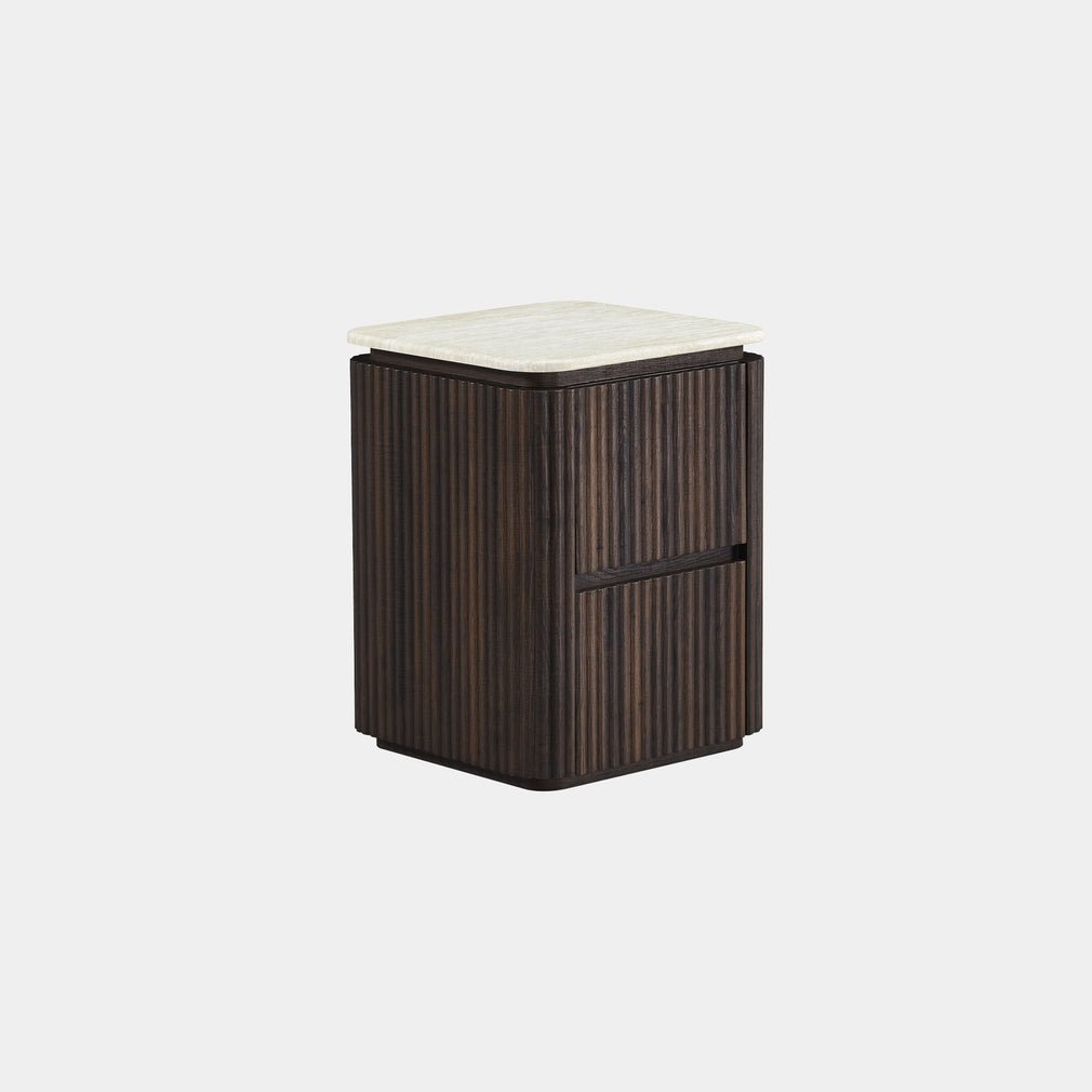 Aurelia - 2 Drawer Bedside Table