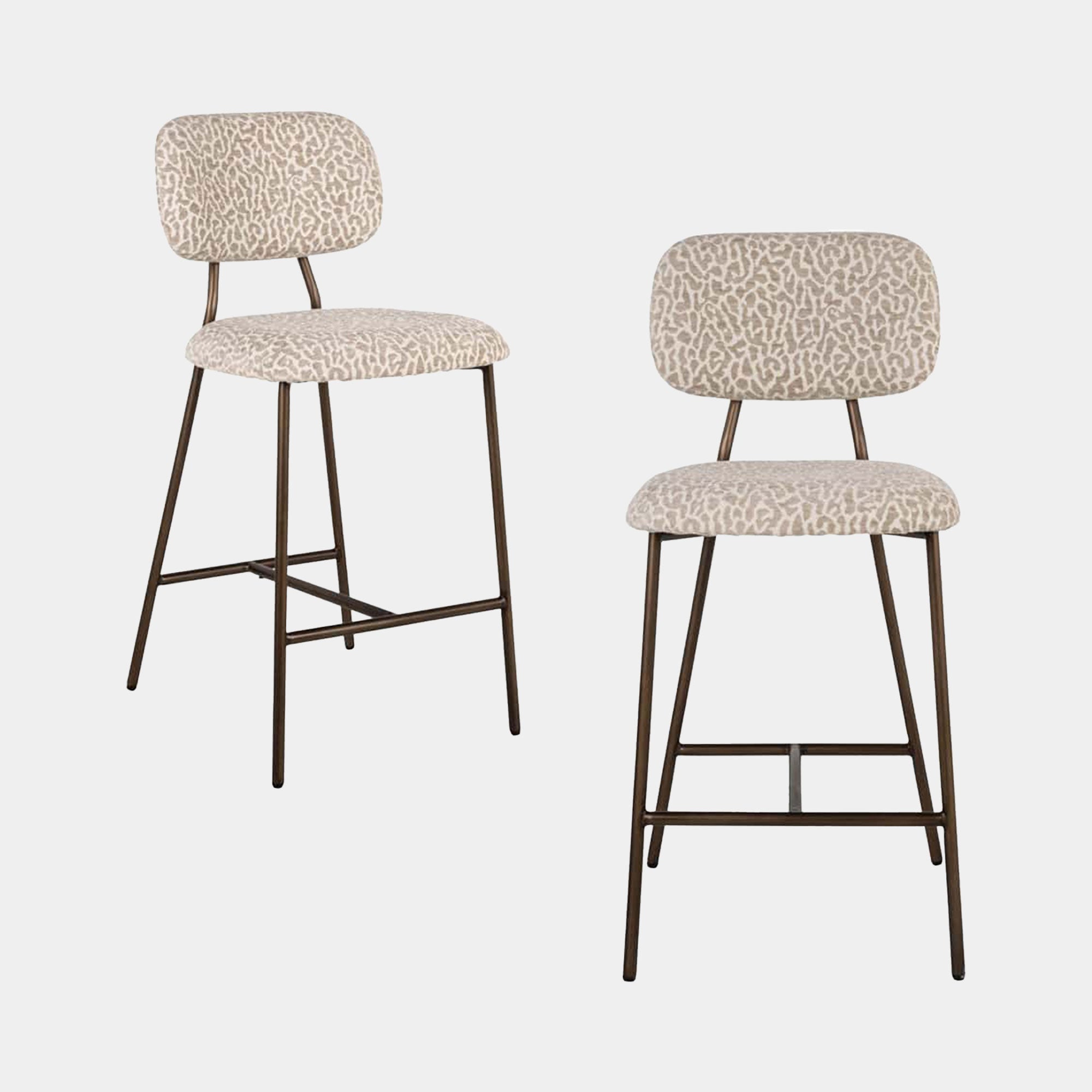 Lauren - Bar Stools Fabric, Set of 2