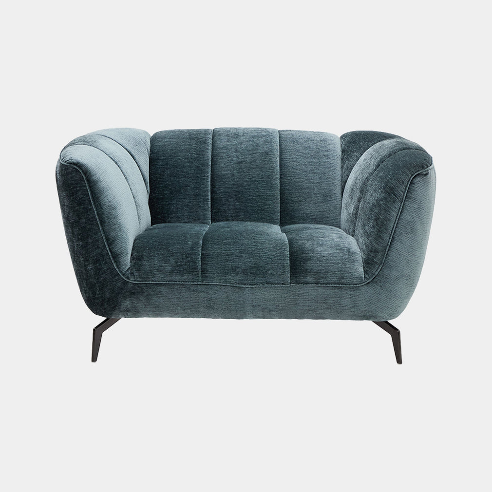 Odyssey - 1.5 Seat Sofa, Fabric Aston Seafoam