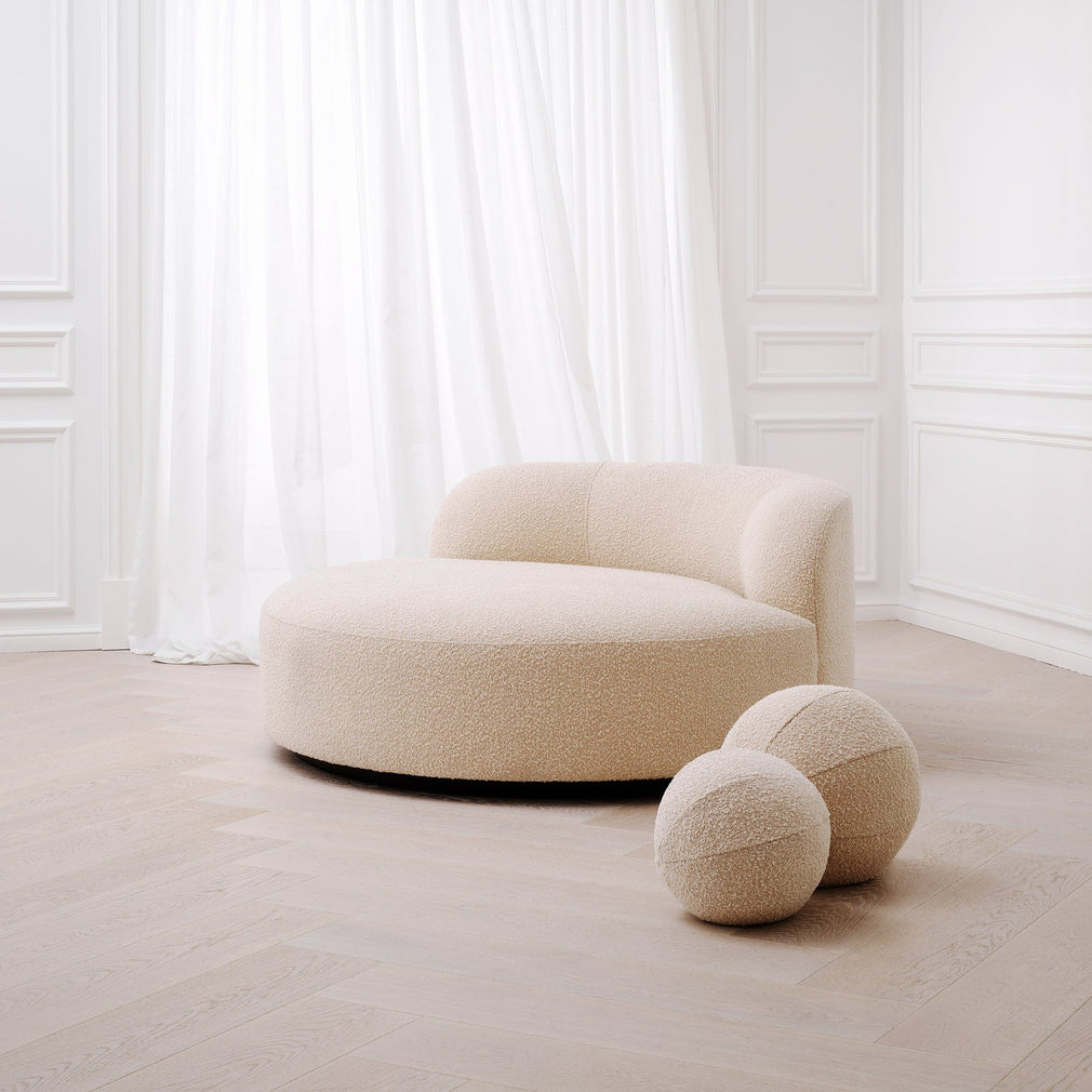 Eichholtz Palla - Boucle Cream Cushion Small