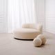 Eichholtz Palla - Boucle Cream Cushion Small