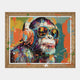 Chillin Chimp - Framed Wall Art Print By Sabrina Roscino