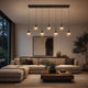 Lyra Bronze - Bar Pendant Ceiling Light, 7 Light
