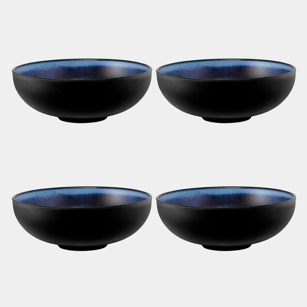 Maxwell & Williams Caviar Midnight - Bowls, Set of 4