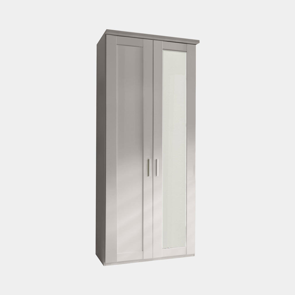 Milton - 2 Door Wardrobe, 1 Right Mirror