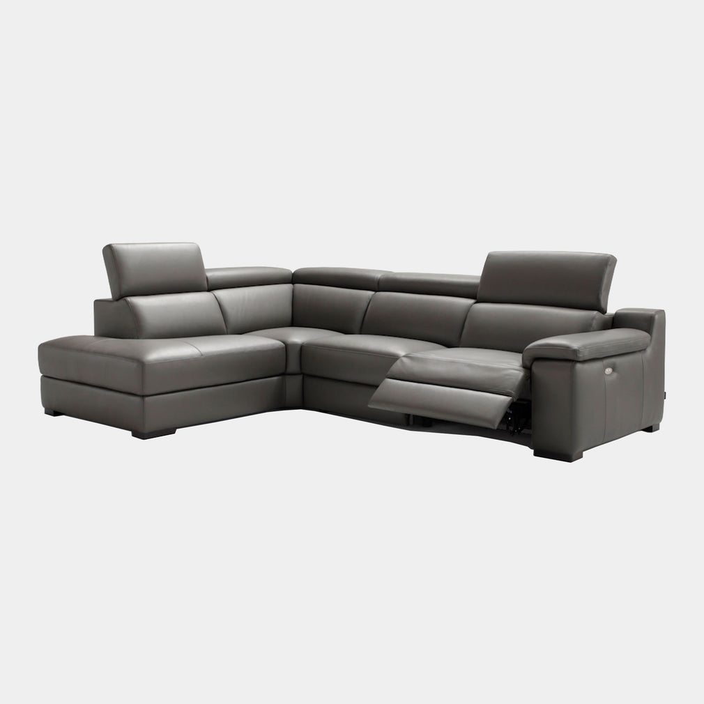 Selvino - LHF Chaise Corner Group Sofa, Leather