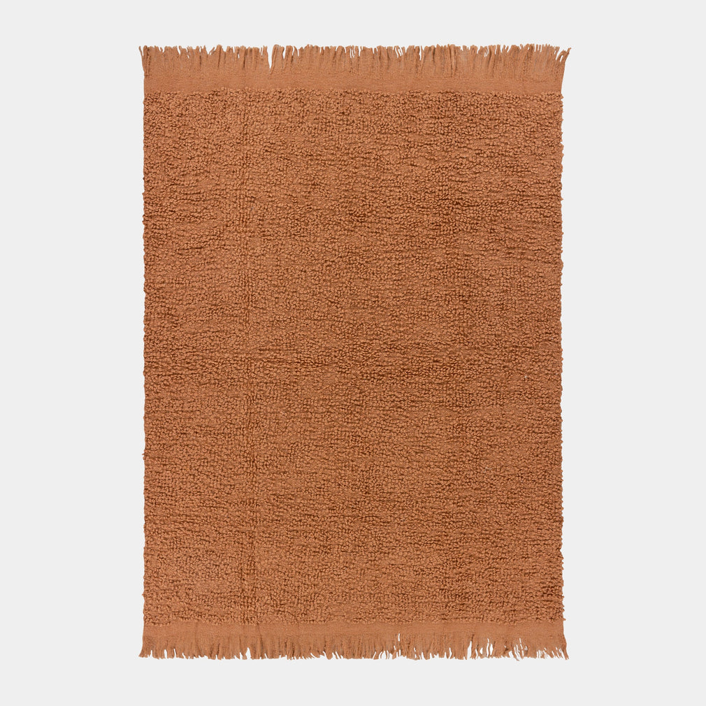 Dundee Ginger - Wool Blend Throw 130x180cm