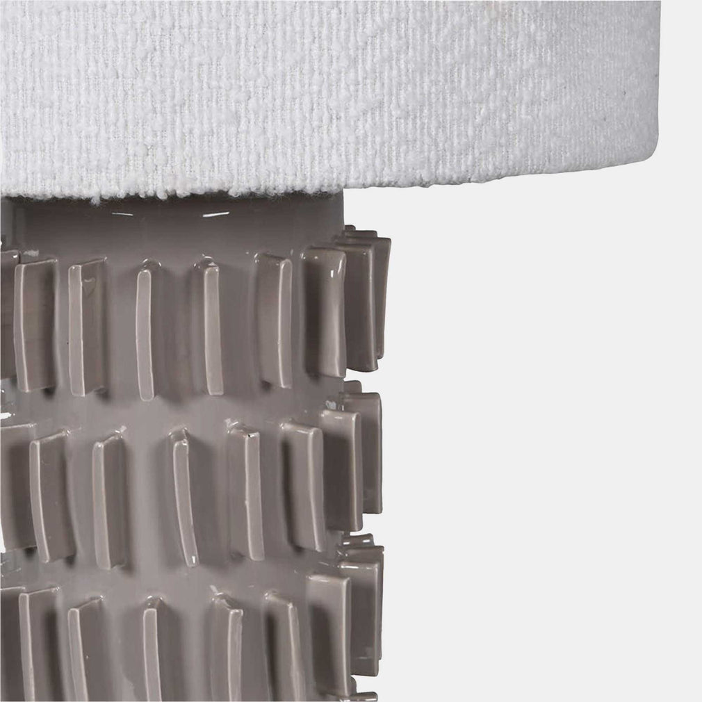 Sophie - Grey Ceramic Table Lamp