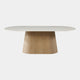 Novara - Marble Effect Dining Table