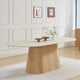 Novara - Marble Effect Dining Table