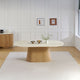 Novara - Marble Effect Dining Table