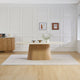 Novara - Marble Effect Dining Table