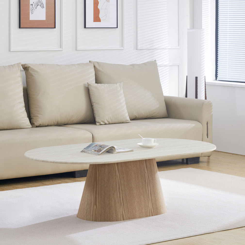 Novara - Marble Effect Coffee Table
