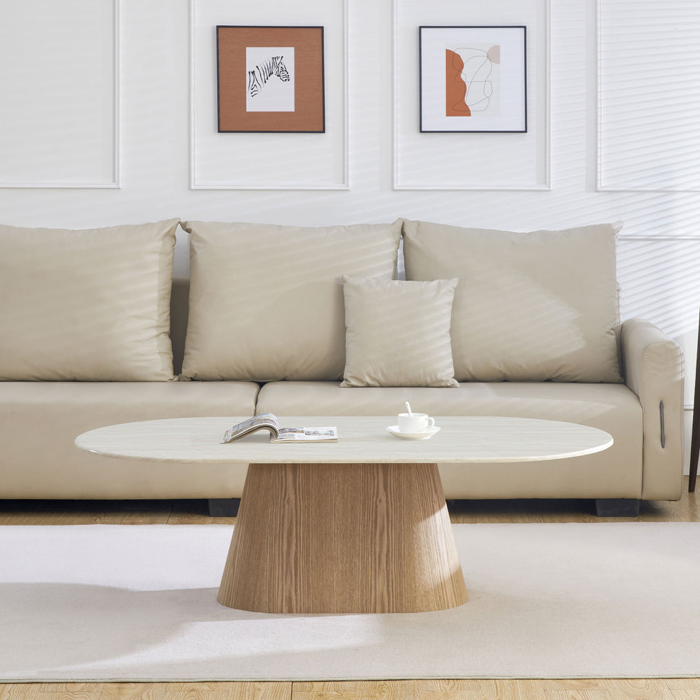 Novara - Marble Effect Coffee Table