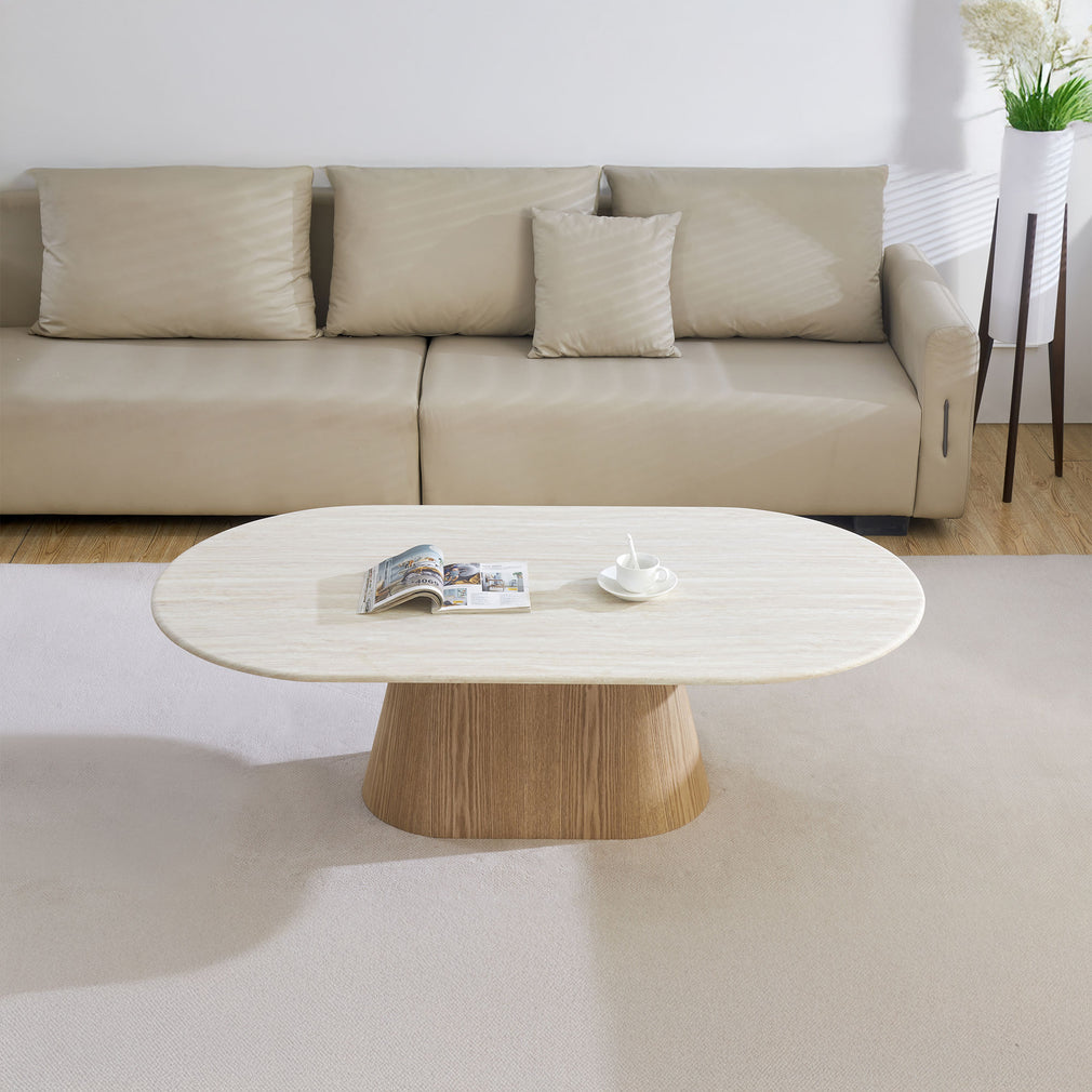 Novara - Marble Effect Coffee Table