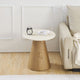 Novara - Marble Effect Lamp Table