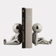 Joey - Silver Bookends