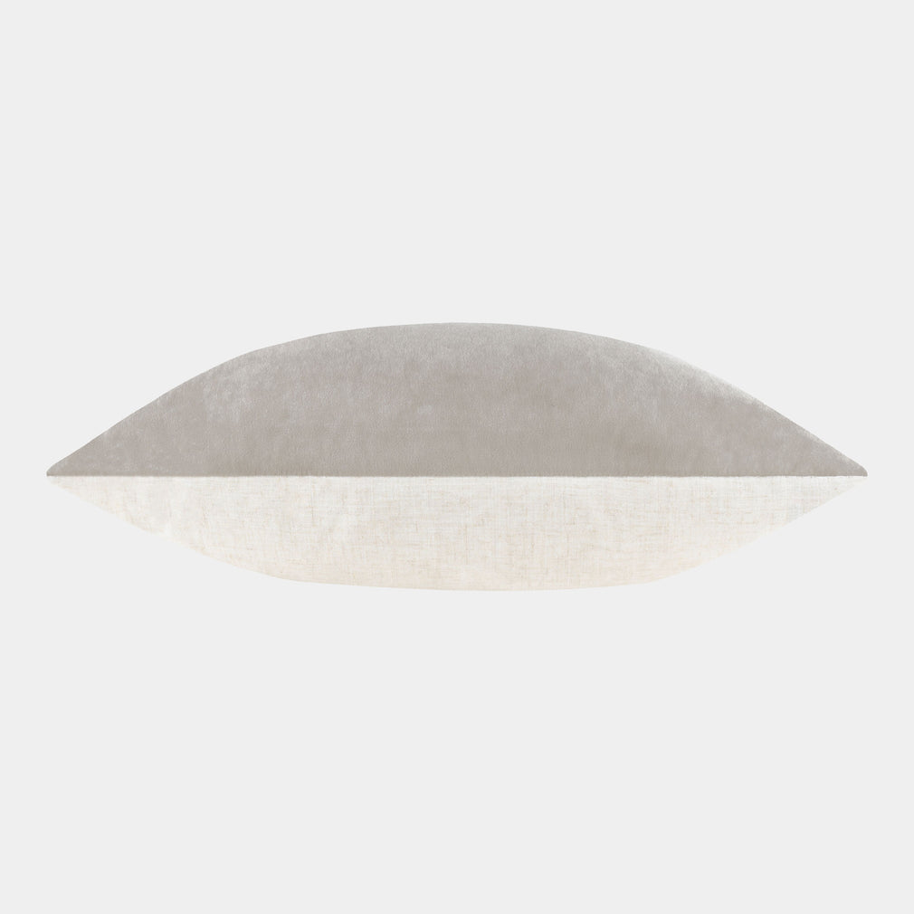 Darland Velvet - Dove Bolster Cushion 40x60cm