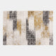 Kuza Gold - Patterned Rug, 200cm x 290cm