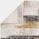 Kuza Gold - Patterned Rug, 200cm x 290cm