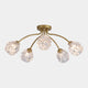 Avon Gold - Ceiling Light, 5 Light