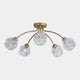 Avon Gold - Ceiling Light, 5 Light