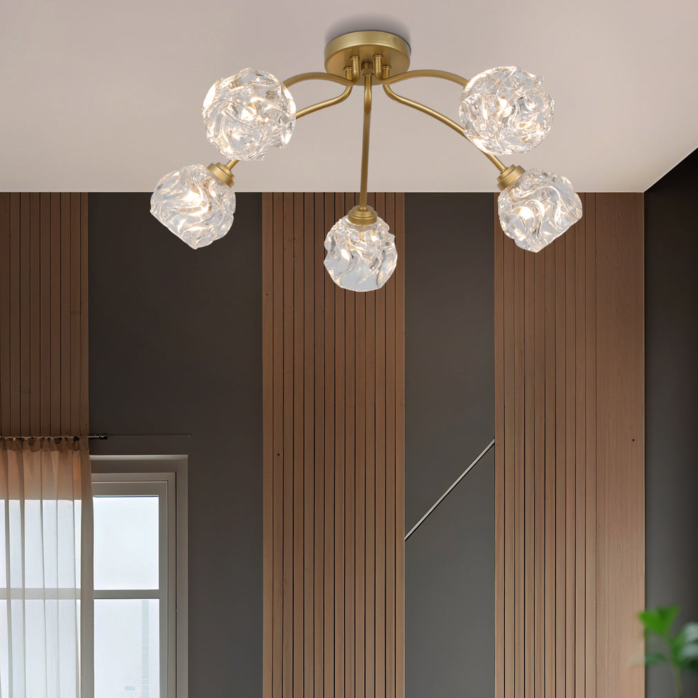 Avon Gold - Ceiling Light, 5 Light