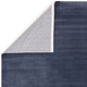 Kuza - Striped Rug, Navy