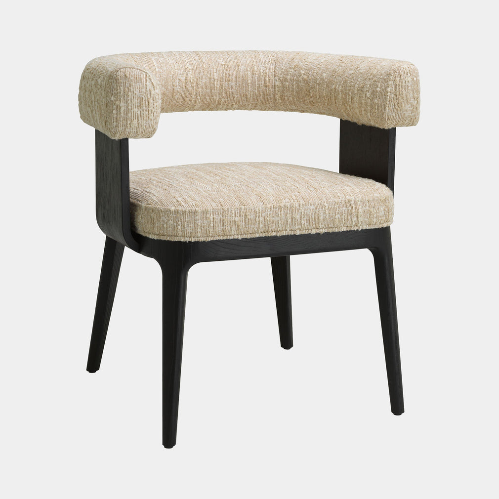 Eichholtz Dubois - Dining Chair, Fabric Fabric Bouclé Sonata Cream