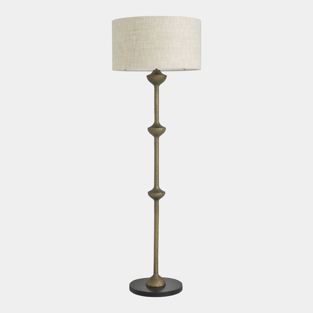 Eichholtz Lucente - Vintage Brass Floor Lamp