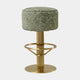 Eichholtz Carelton - Swivel Bar Stool, Fabric Camari Green