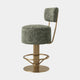 Eichholtz Carelton - Swivel Counter Stool With Back, Fabric