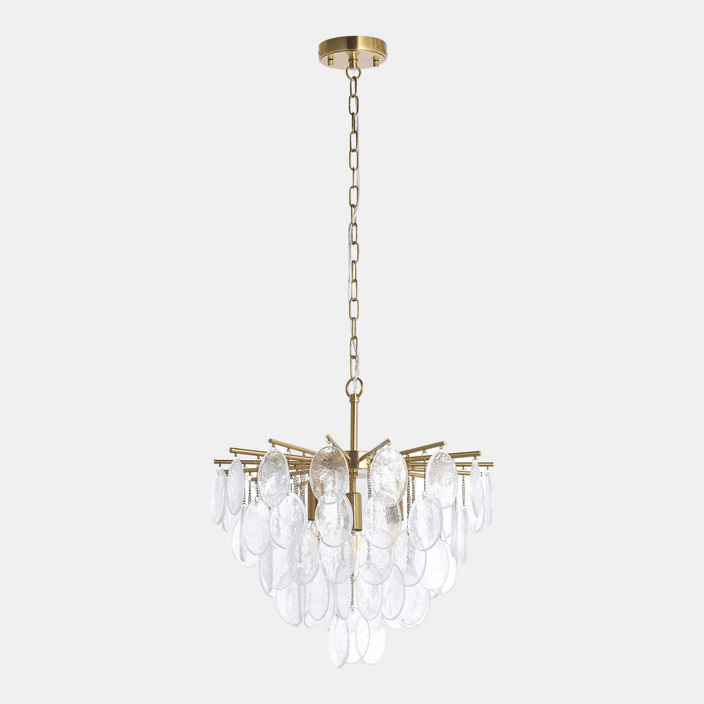 Juliette Brushed Brass - Pendant Ceiling Light, 3 Light