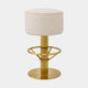 Eichholtz Carelton - Swivel Bar Stool, Fabric Camari Cream