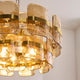 Halston Champagne - Pendant Ceiling Light, 6 Light