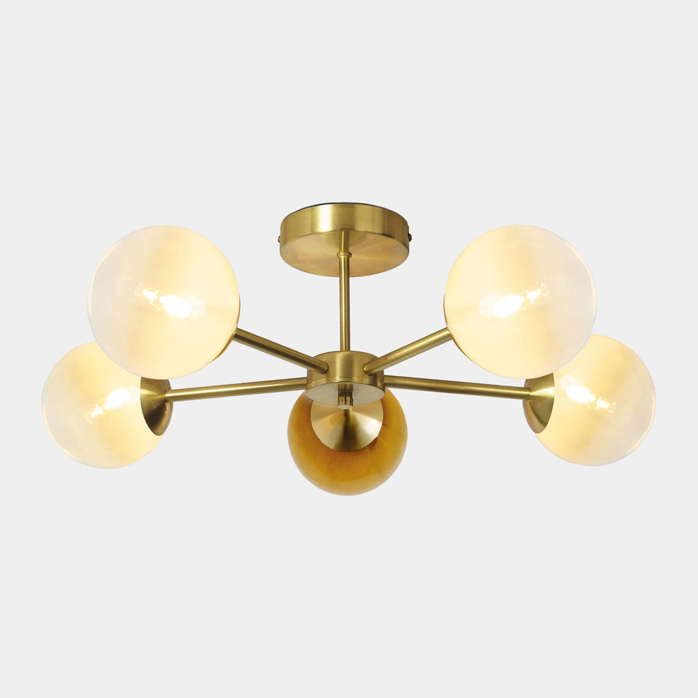 MADE Globe Ombre - Ceiling Light, 5 Light