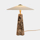 Heath Brown Marble - Table Lamp
