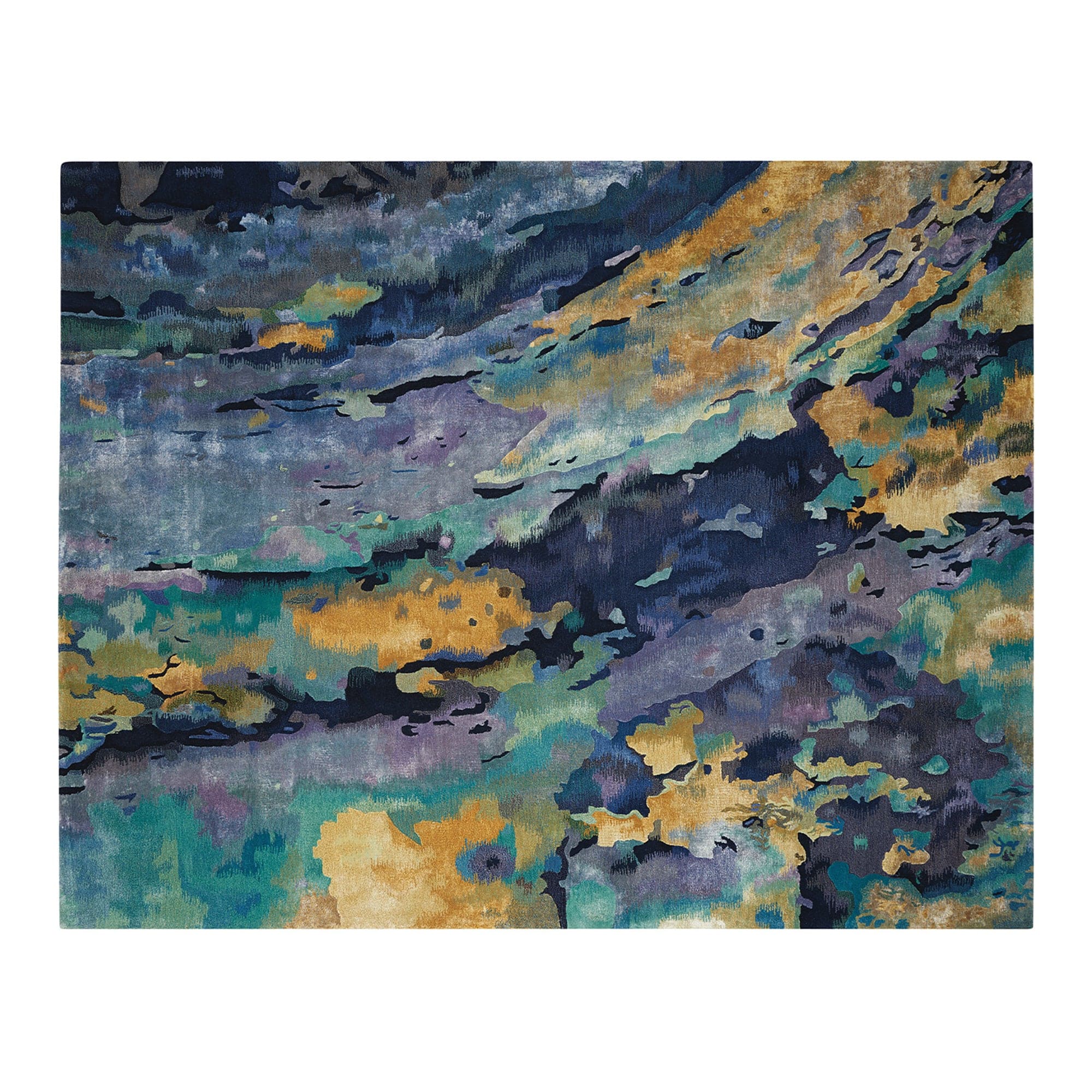 Prismatic Rug PRS09 Silver Blue 259 x 351cm