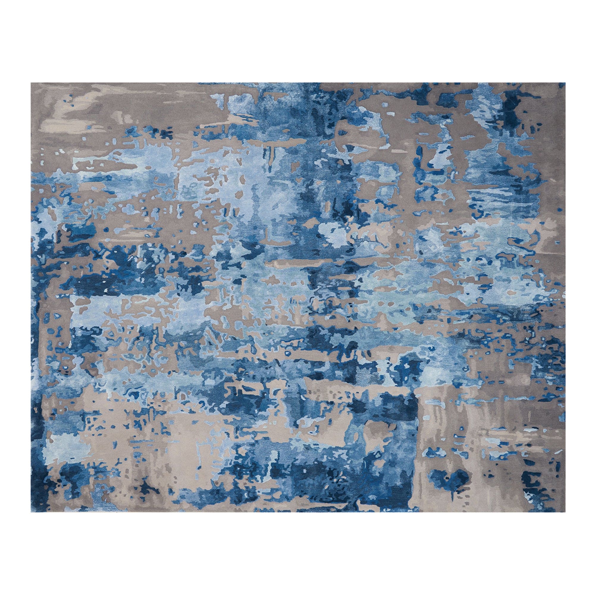 Prismatic Rug PRS10 Blue Grey 259 x 351cm