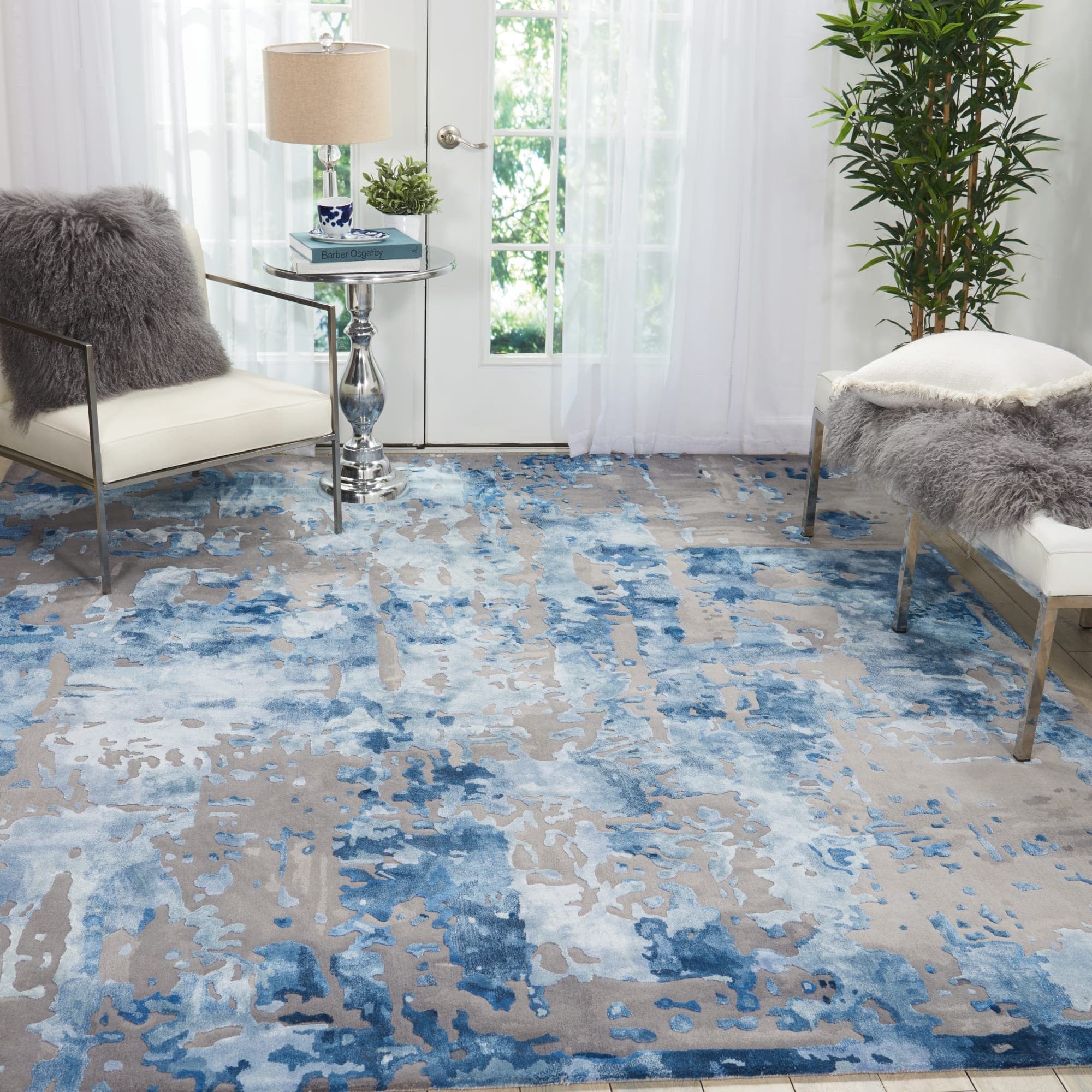 Prismatic PRS10 - Blue Grey Rug