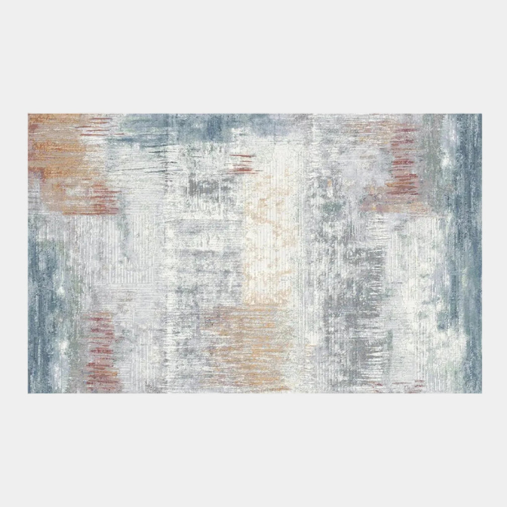 Galleria - Patterned Rug, Blue