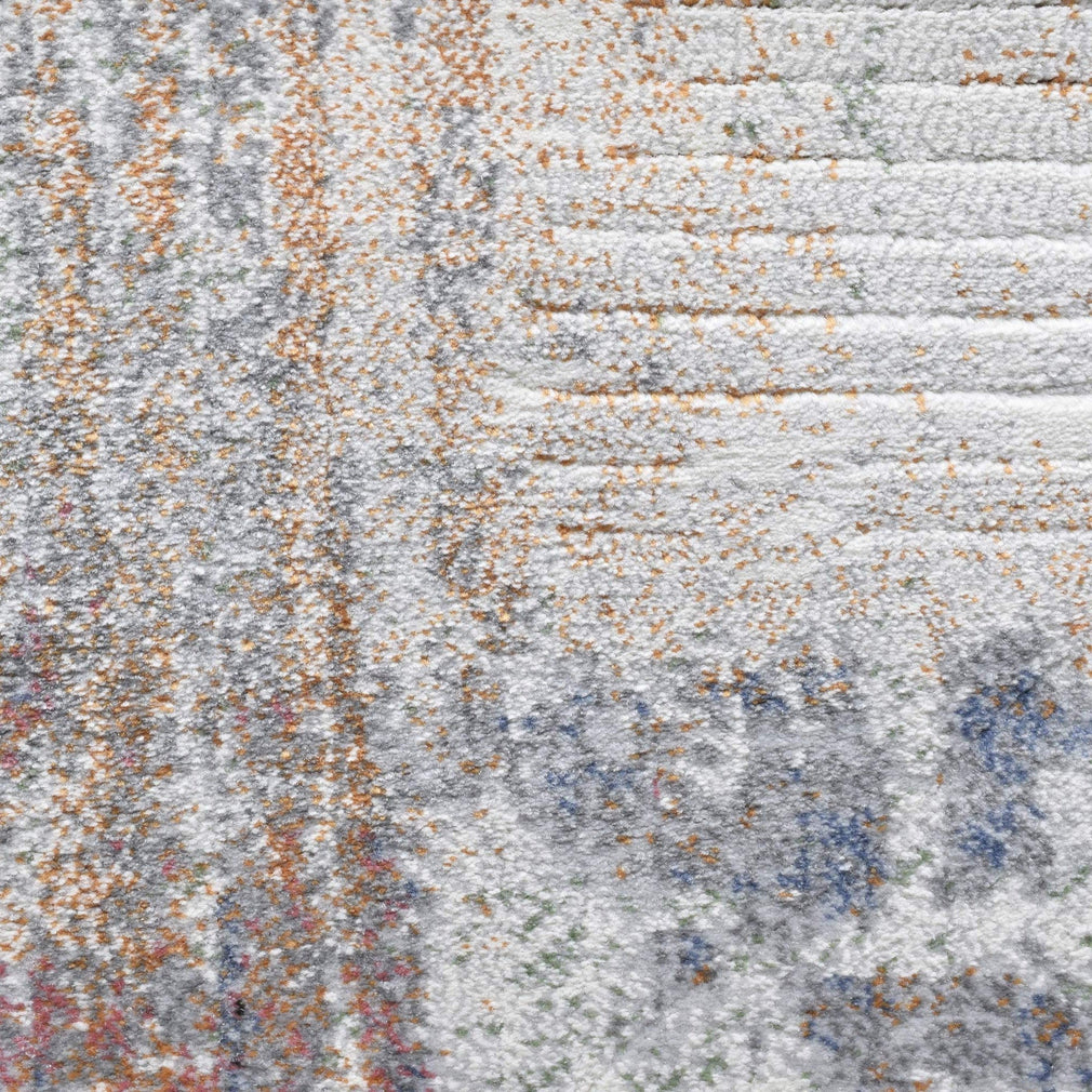 Galleria - Patterned Rug, Blue