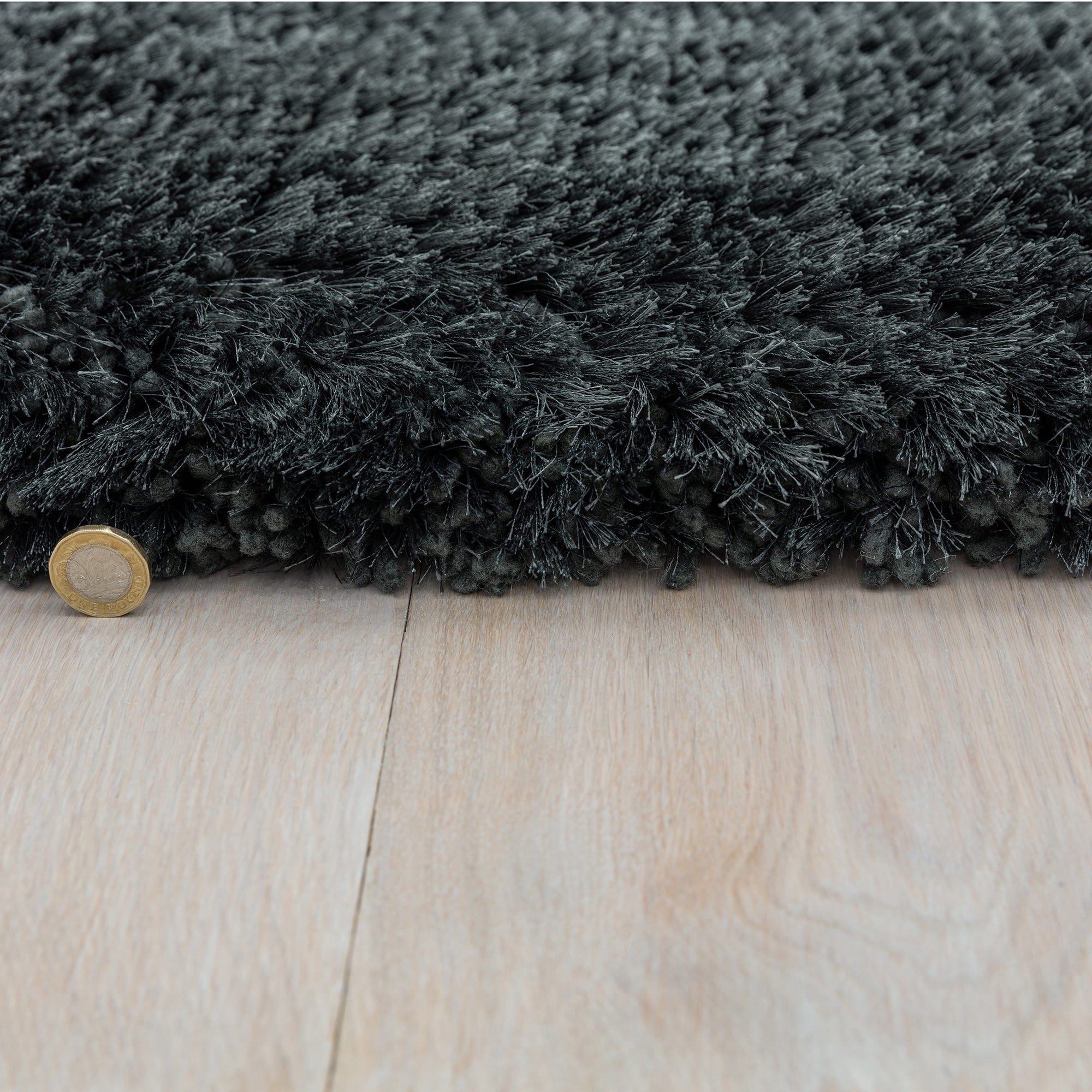 Plush Rug Slate 70 X 140cm