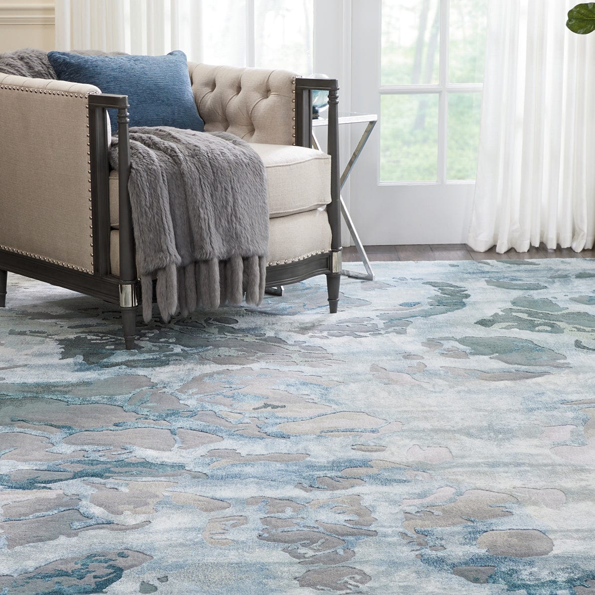 Prismatic Rug PRS14 Grey/Slate 259cm x 350cm