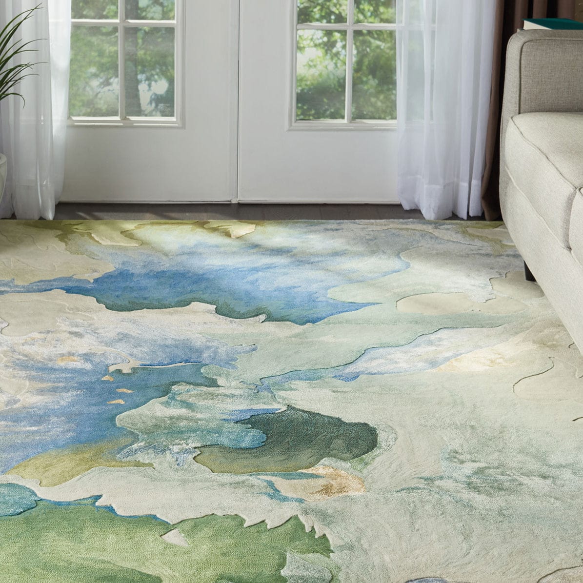 Prismatic Rug PRS16 SEAFM  259 x 297cm