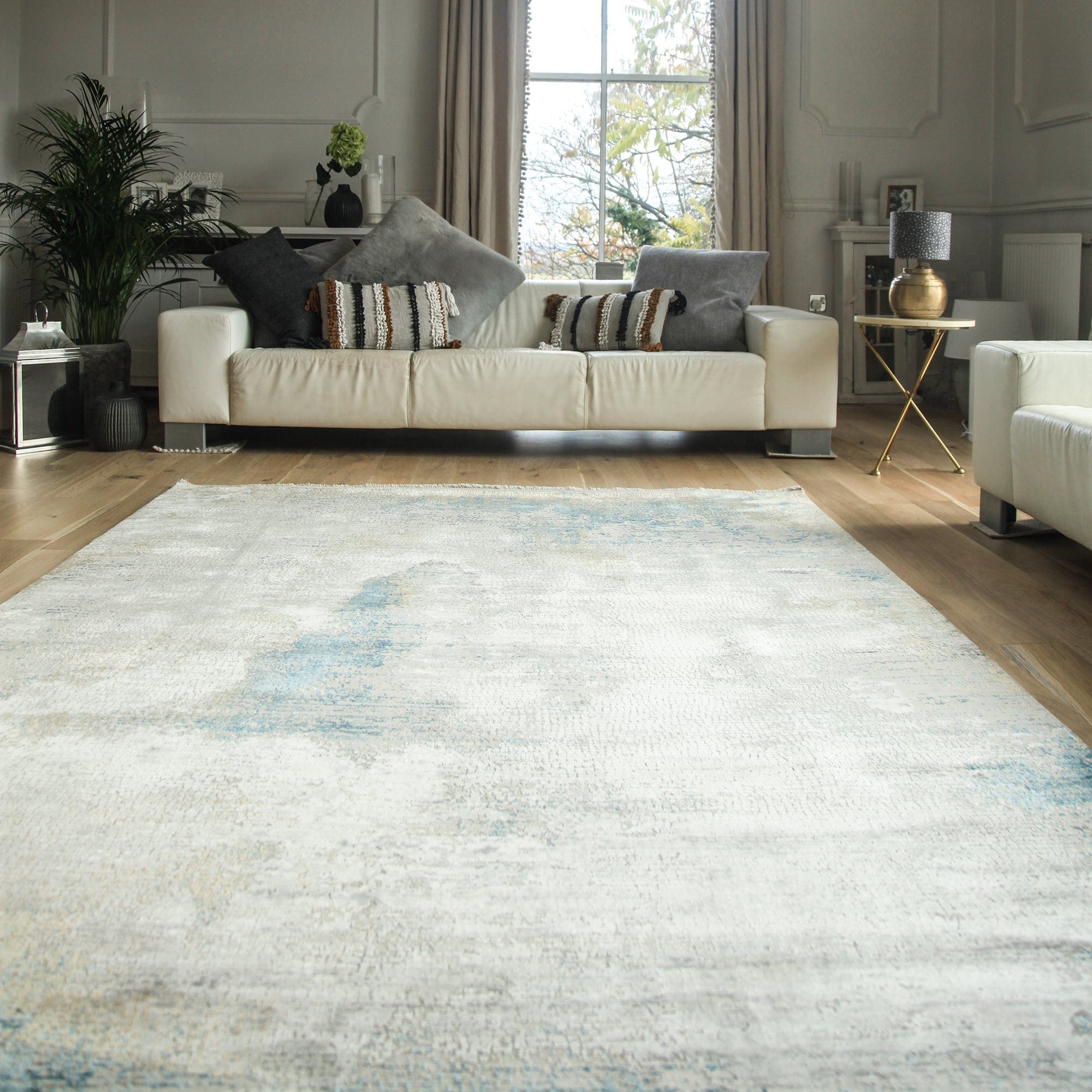 Toros Rug Illusion Ice Blue 120cm x 180cm