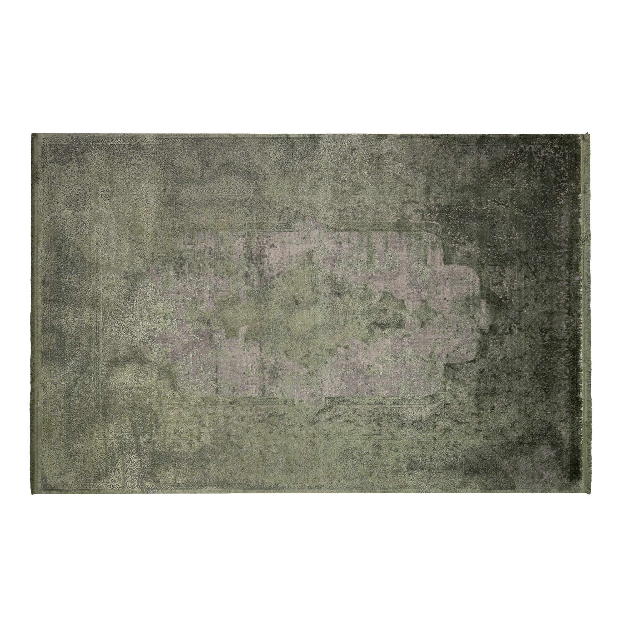 Overdyed Rug Green 160cm x 230cm
