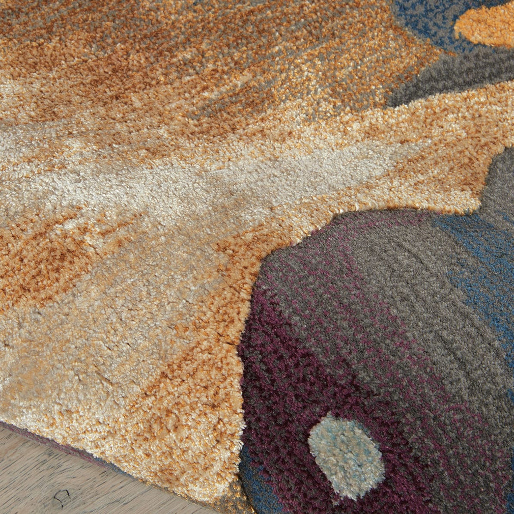 Prismatic PRS08 - Multicolour Abstract Rug