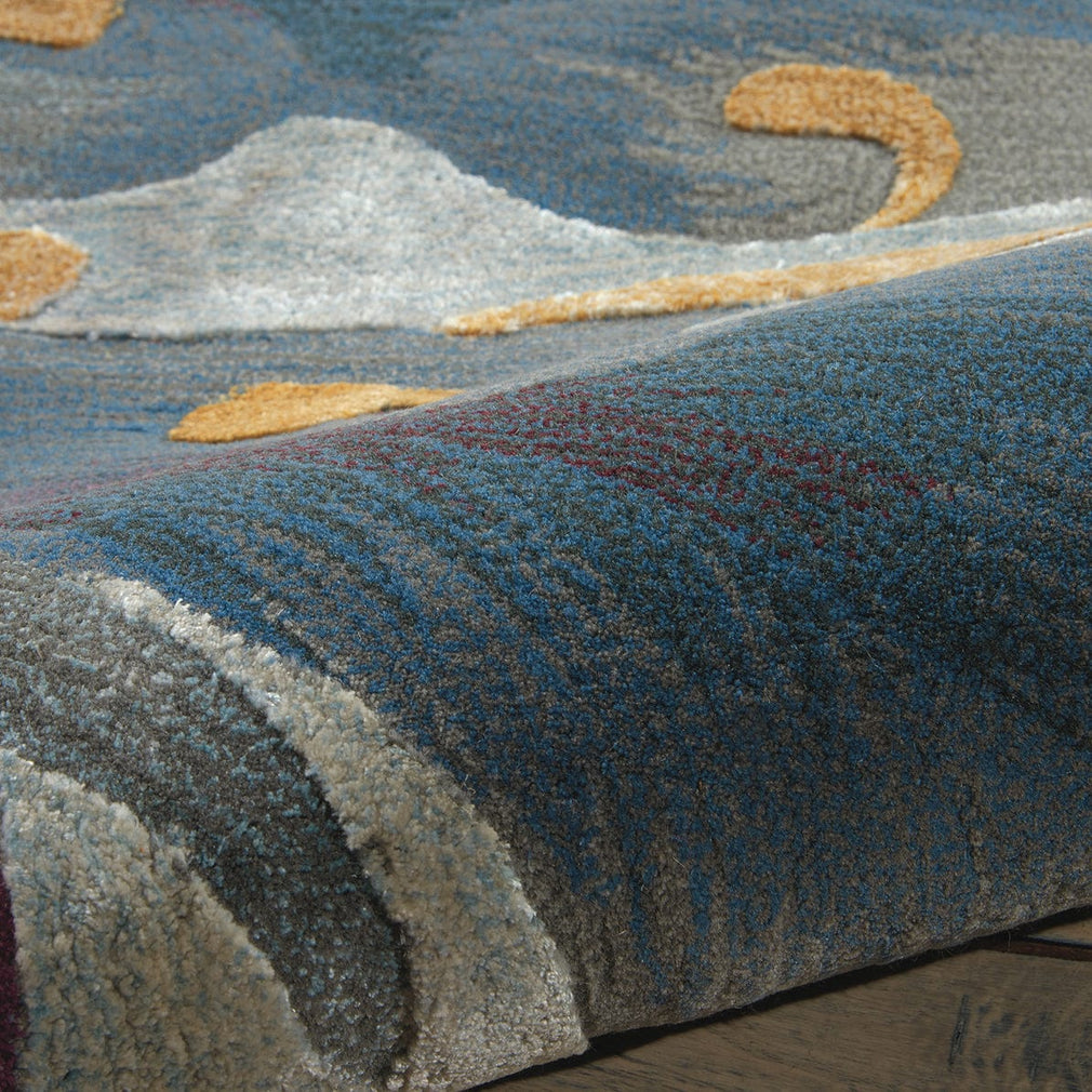 Prismatic PRS08 - Multicolour Abstract Rug